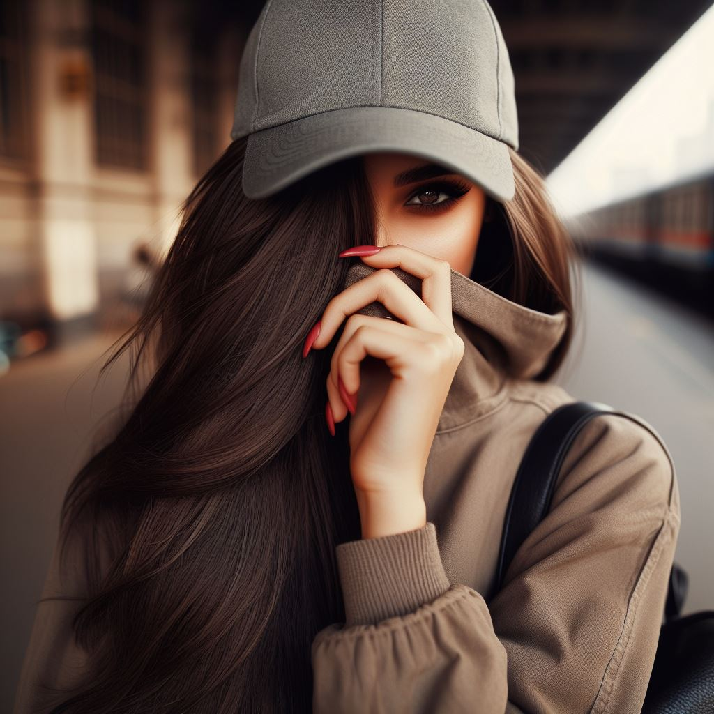 attitude girls dp with face hidden