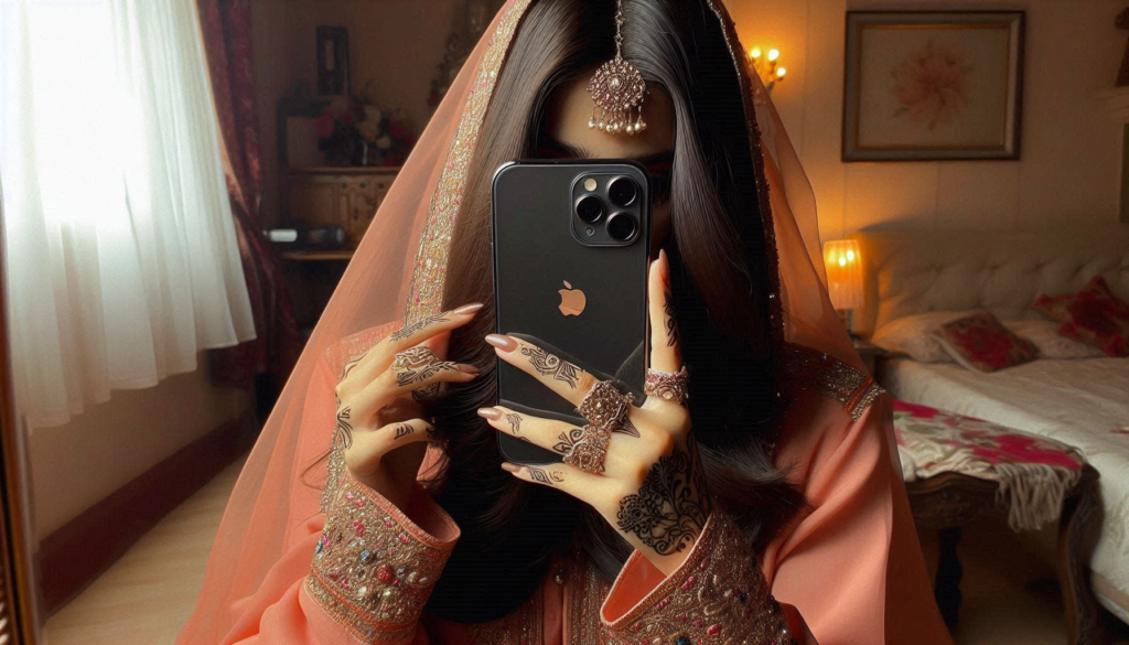 aesthetic girl poses instagram hidden face mirror selfie