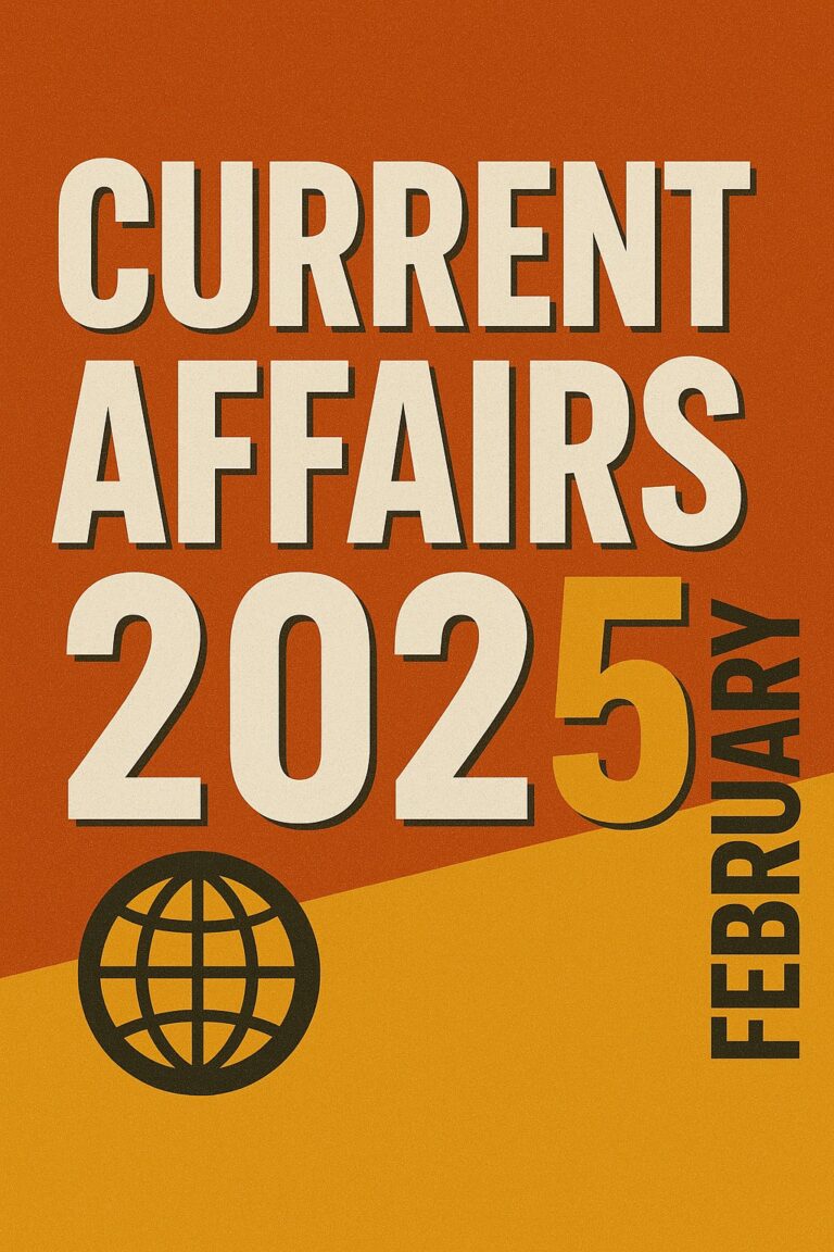 current affairs february 2025