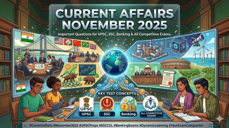Current Affairs November 2025 MCQ