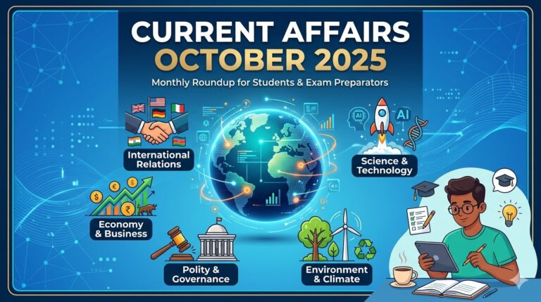 Current Affairs October 2025 MCQ